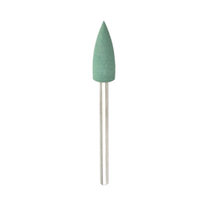 Silikon Polierbit grün | Spitz Ø6,2mm | #240 Grit | Glanzpolierer